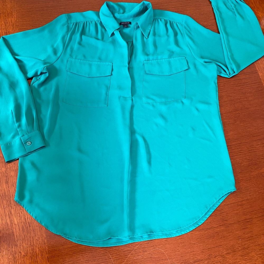 Ann Taylor dress blouse